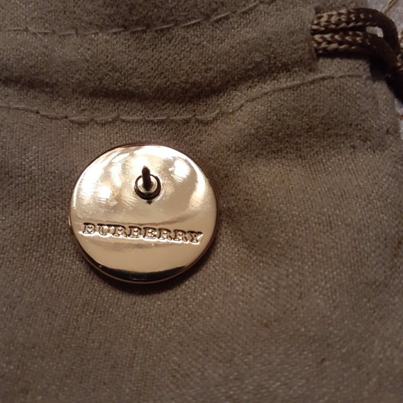 BURBERRY MAYBE LONDONER PUSH PIN AUTHENTIC - Picture 3 of 5